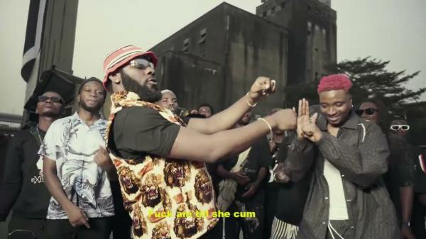 VIDEO: Ajebo Hustlers ft. Odumodublvck - Celine Dion (Visualiser)