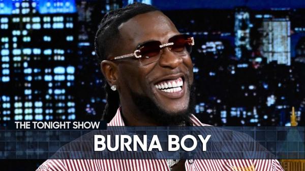 Watch Burna Boy Teach Jimmy Fallon His Afro Moonwalk Dance